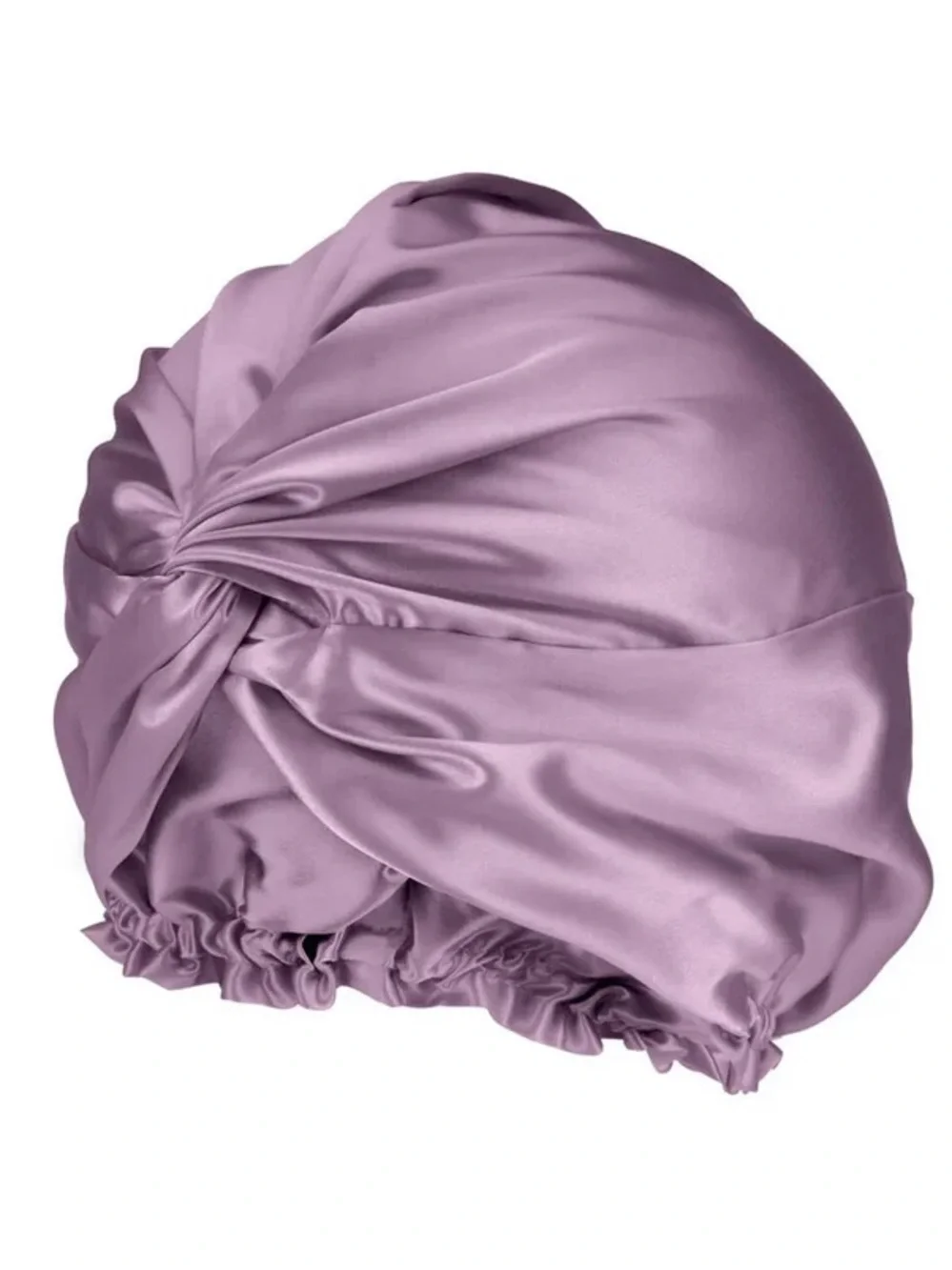NEW Blissy 100% Pure Mulberry Silk Bonnet Lavender Hair Sleep Cap